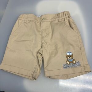 Moschino Beige Baby Toddler Shorts